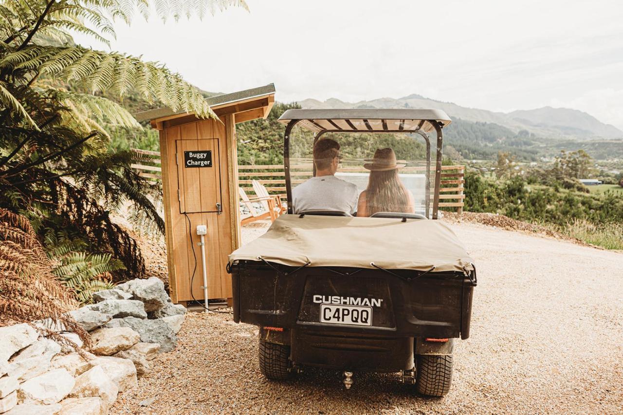 Drift Off Grid Luxury Eco Glamping Hotell Tarakohe Eksteriør bilde